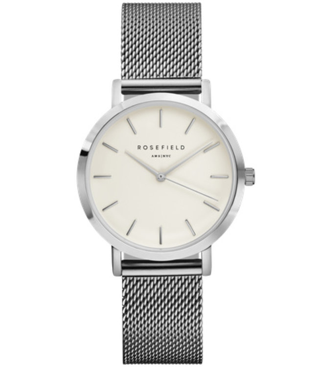 Bracelet T mesh silver