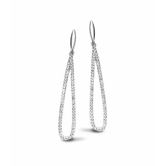 Silver Rose Boucles d'oreilles Lady Jane