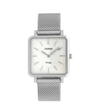 Oozoo Watch Fresia Silver 29x29mm