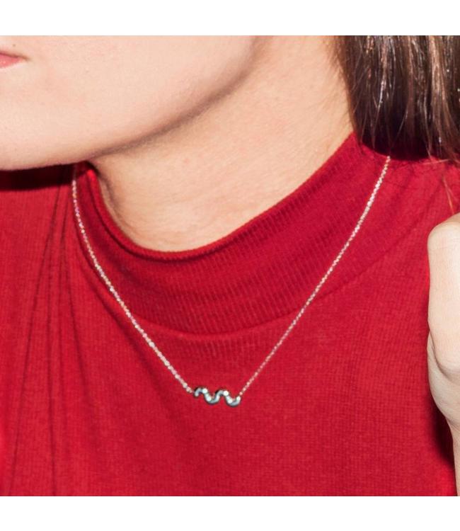 MelanO Halsketting Crinkle