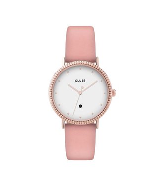 Cluse Uurwerk Le Couronnement RG/White Soft Rose