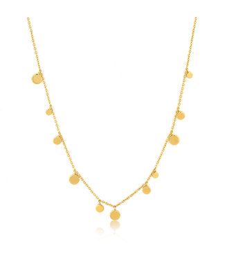 Ania Haie Geometry Mixed Discs Necklace