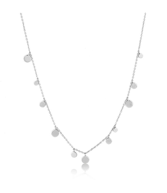 Ania Haie Geometry Mixed Discs Necklace