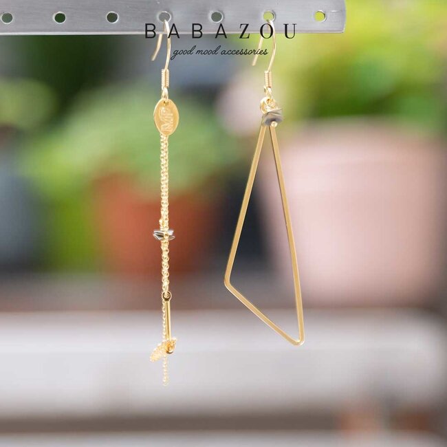 Murielle Perrotti Oorring Isa Gold Gold