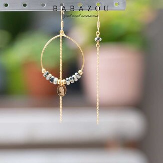 Murielle Perrotti Oorring Mathilde Gold Dalmatian