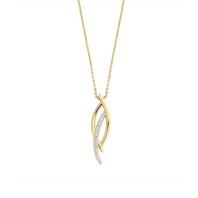 Silver Rose Halsketting Claire