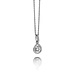 Silver Rose Halsketting Talia