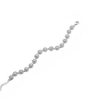 Silver Rose Armband Valerie