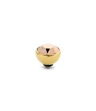 MelanO Zetting TW cz setting, Crystal rose gold