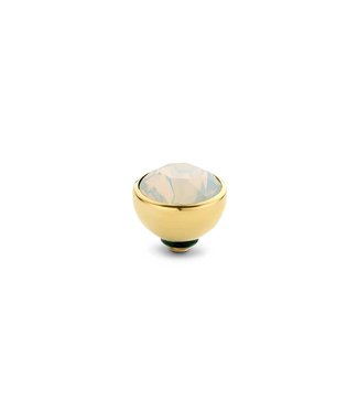 MelanO Zetting TW cz setting, White opal