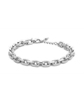 Silver Rose Armband Neva