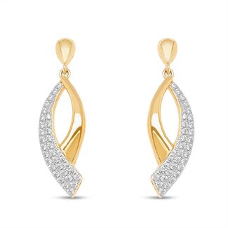 Silver Rose Oorring Elyn