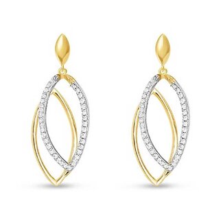 Silver Rose Oorring Eloisa