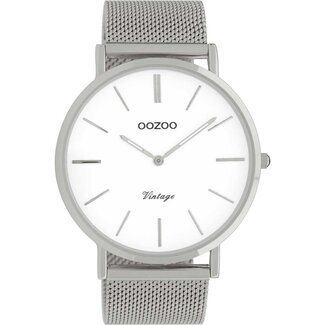 Oozoo Uurwerk Zoë Silver 44mm