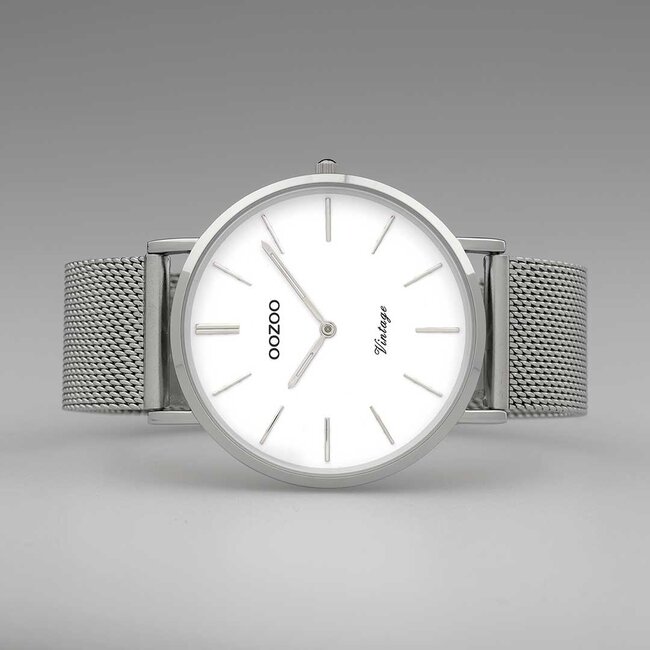 Oozoo Uurwerk Zoë Silver 44mm