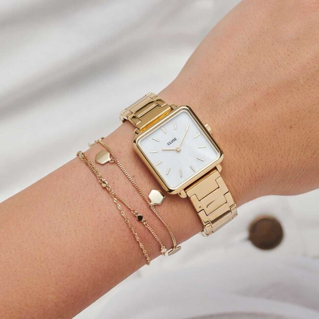 Cluse Uurwerk La Tétragone three link G