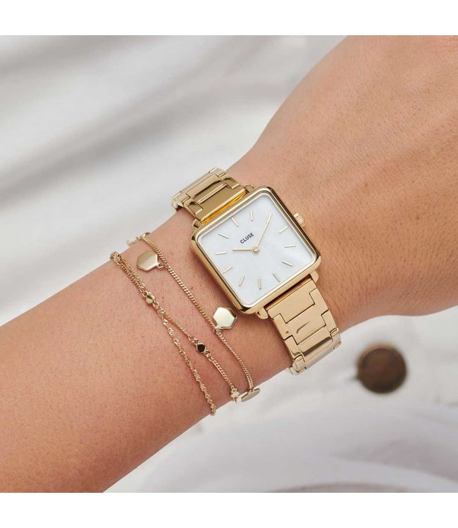 Cluse Uurwerk La Tétragone three link G