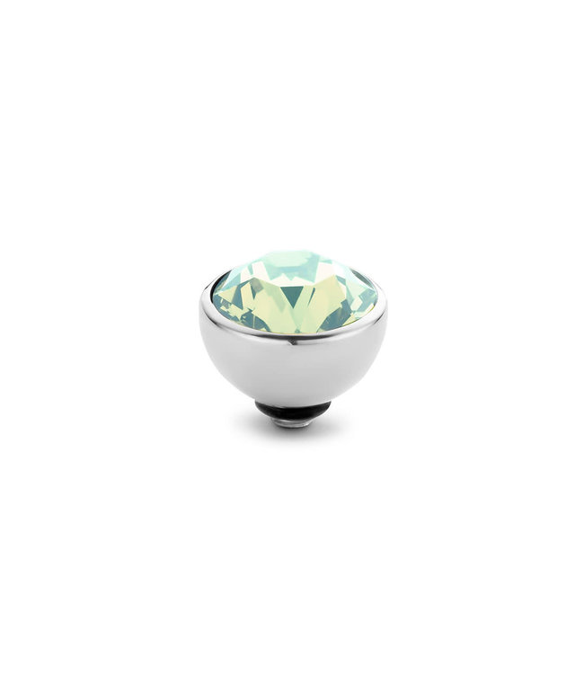 MelanO Twisted Cz setting Chrysolite