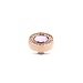 MelanO TW Halo cz stone L. Rose