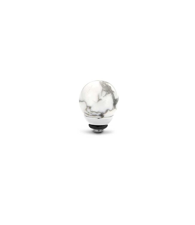 MelanO Twisted setting Gem ball Howlite
