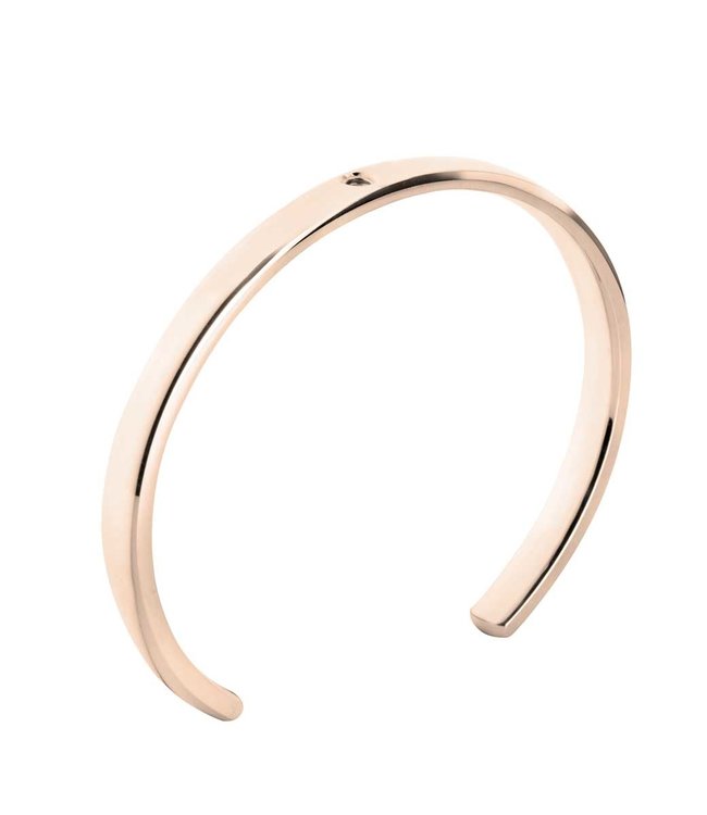 MelanO twisted bangle, rosegold