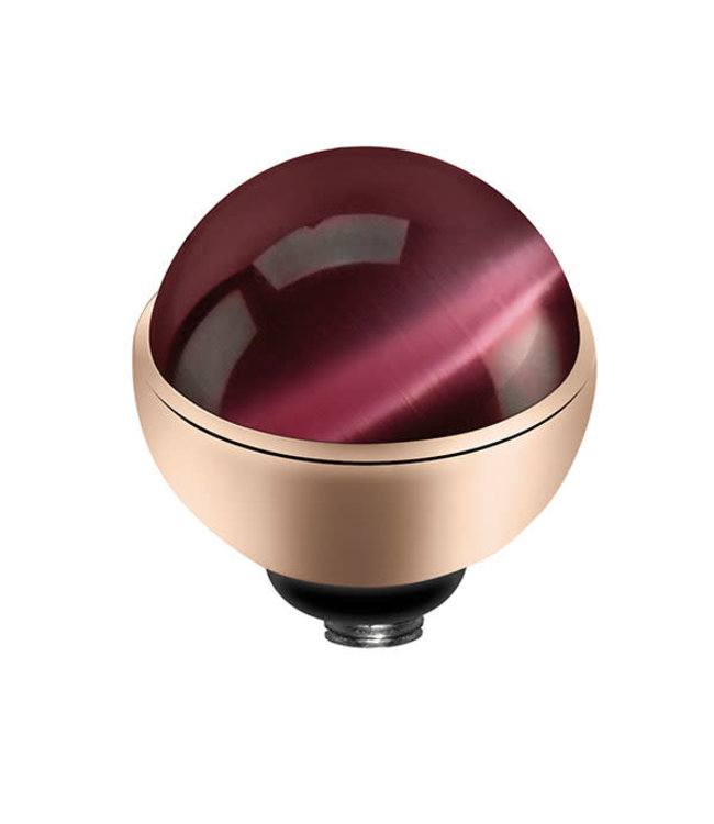 MelanO Twisted Cateye setting dark Purple