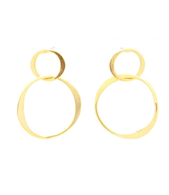 TAIM Oorring Cecilia Goud