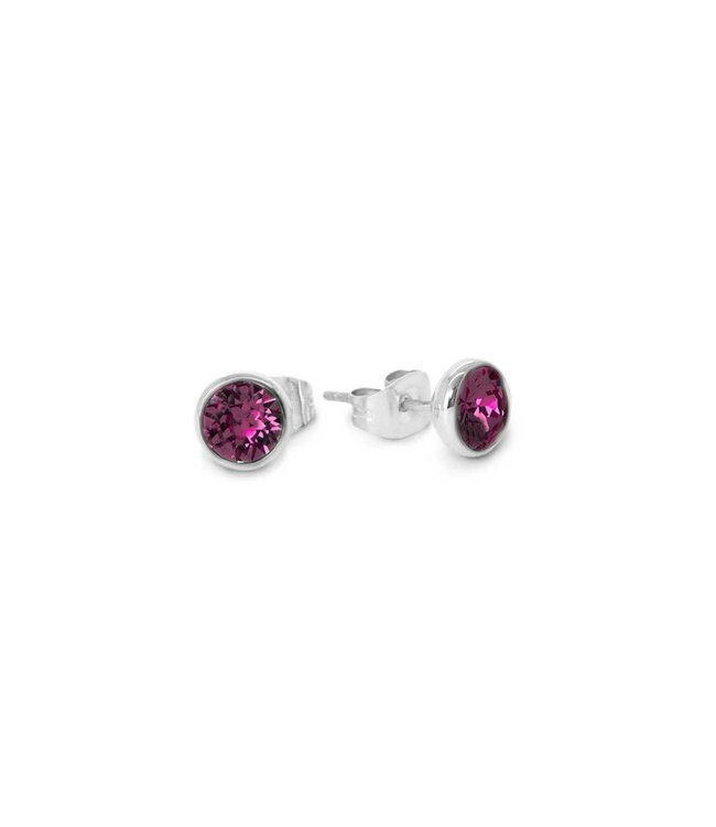 MelanO Mabel earring Aubergine