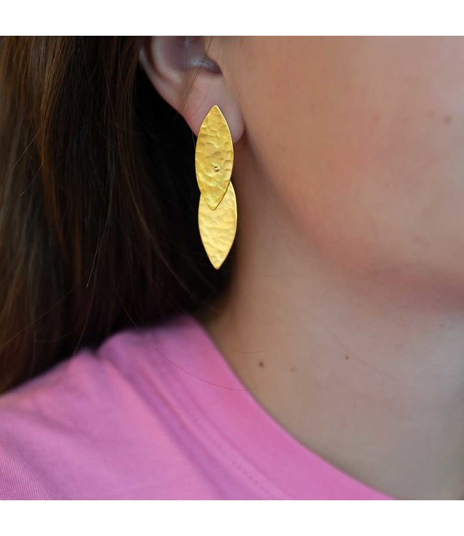TAIM Oorring Frona Goud