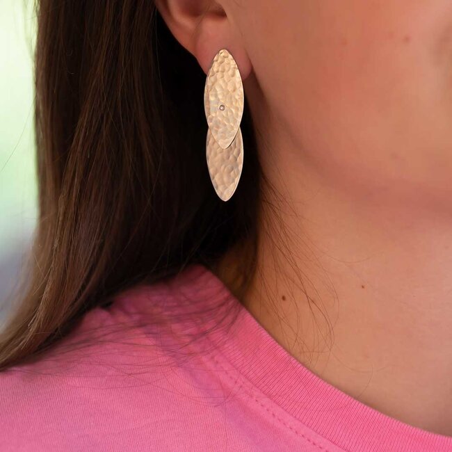 TAIM Oorring Frona Zilver