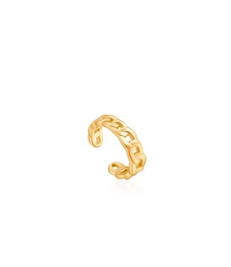 Ania Haie Earcuff gold curb chain