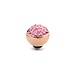 MelanO Twisted Shiny Light Rose setting