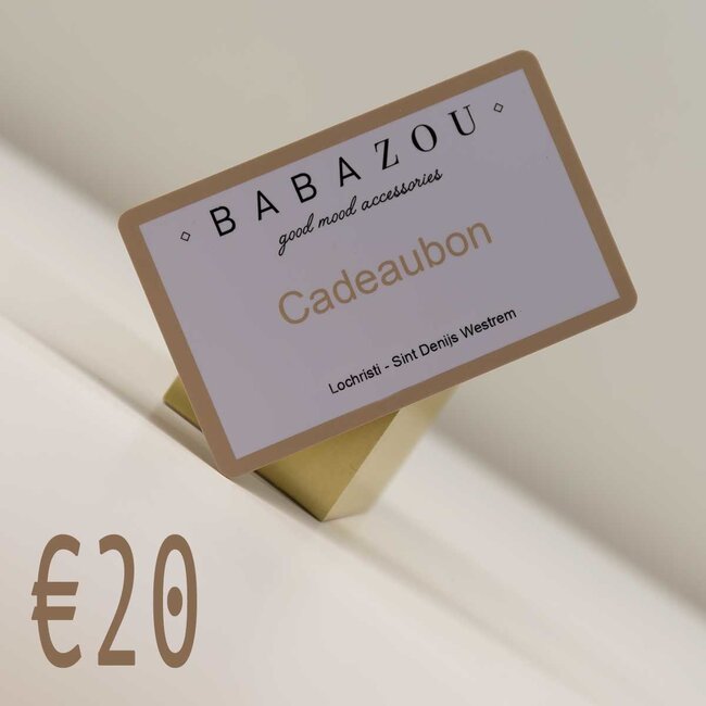 Cadeaubon €20