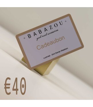 Cadeaubon €40