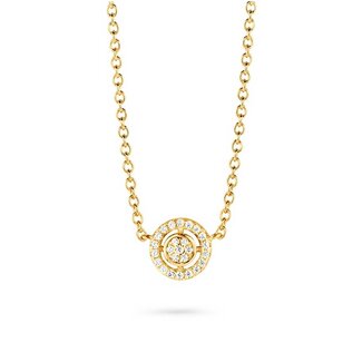 Silver Rose Halsketting Lynn Goud