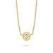 Silver Rose Halsketting Lynn Goud
