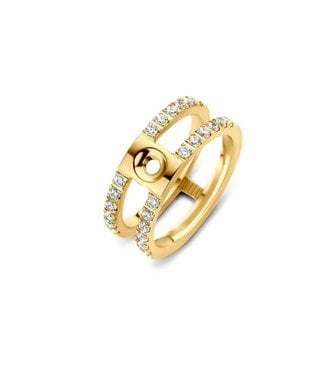 MelanO Twisted trista cz ring