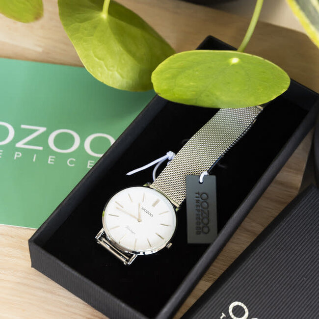 Oozoo Uurwerk Ingeborg Silver 36mm