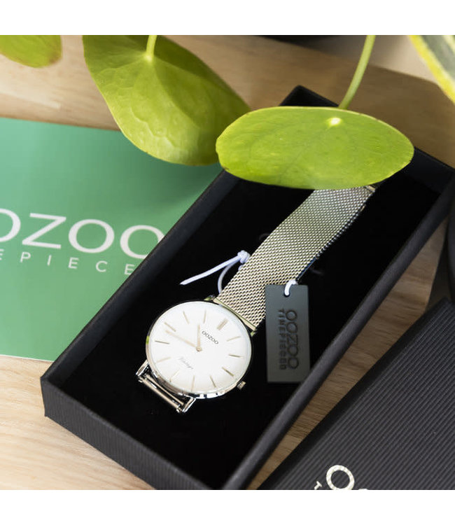 Oozoo Uurwerk Ingeborg Silver 36mm