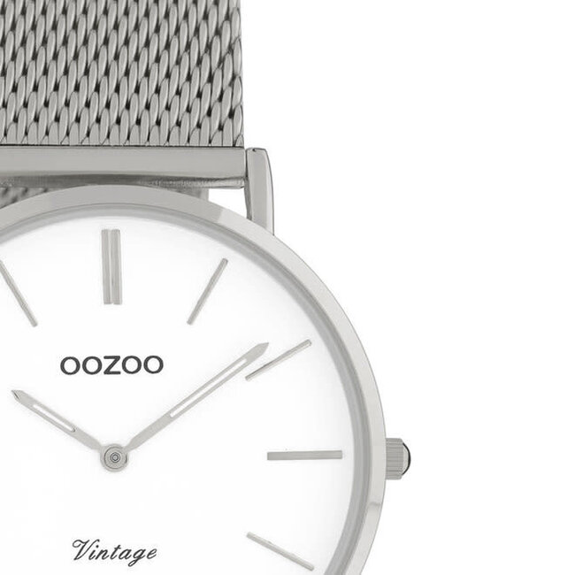 Oozoo Uurwerk Lieselot Silver 32mm