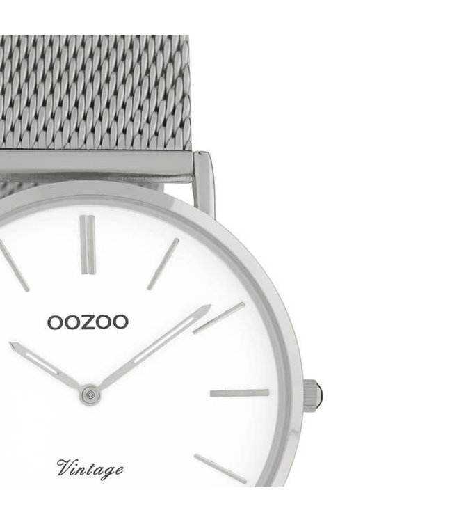 Oozoo Uurwerk Lieselot Silver 32mm