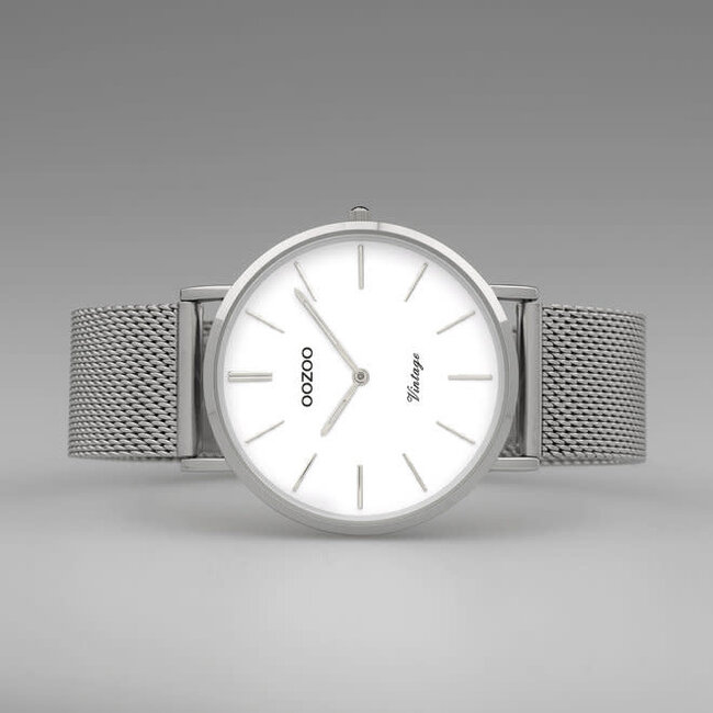 Oozoo Uurwerk Lieselot Silver 32mm