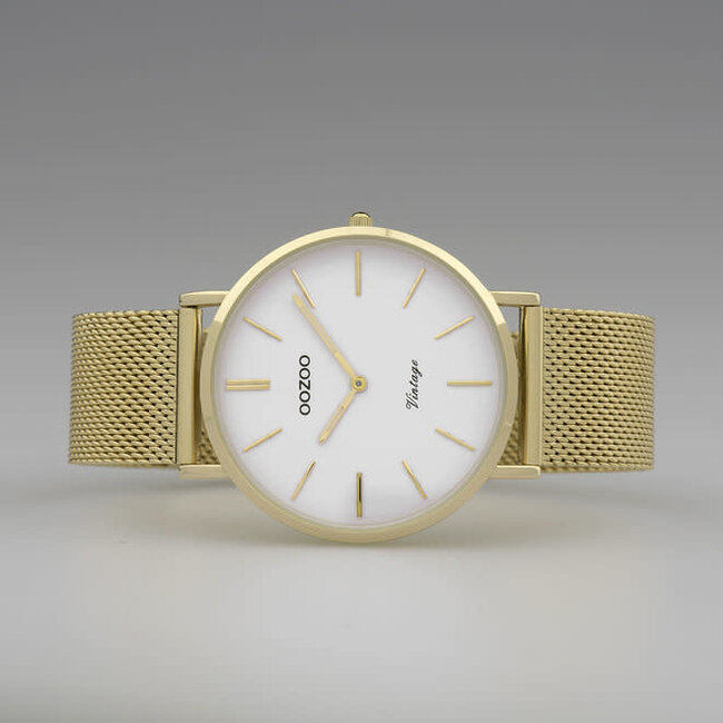 Oozoo Uurwerk Lieselot Gold 32mm