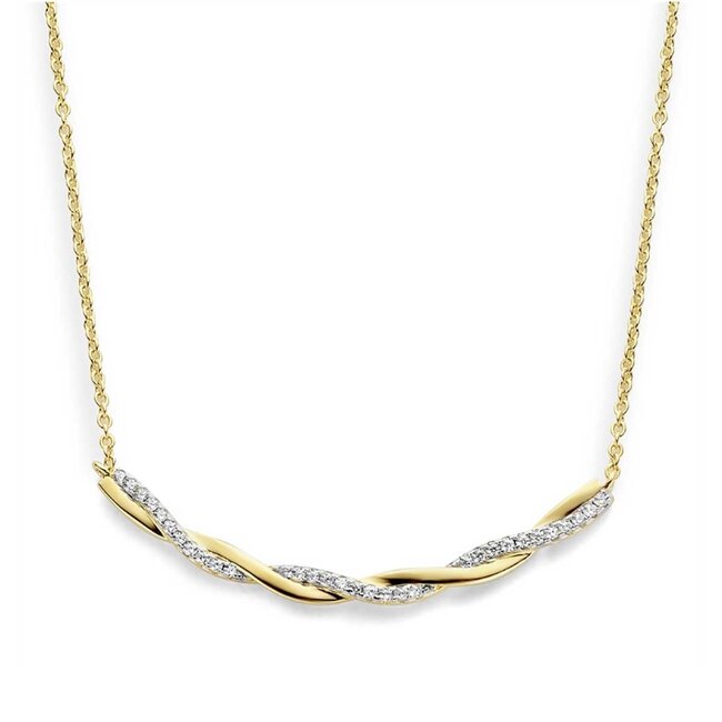 Silver Rose Halsketting Lauren