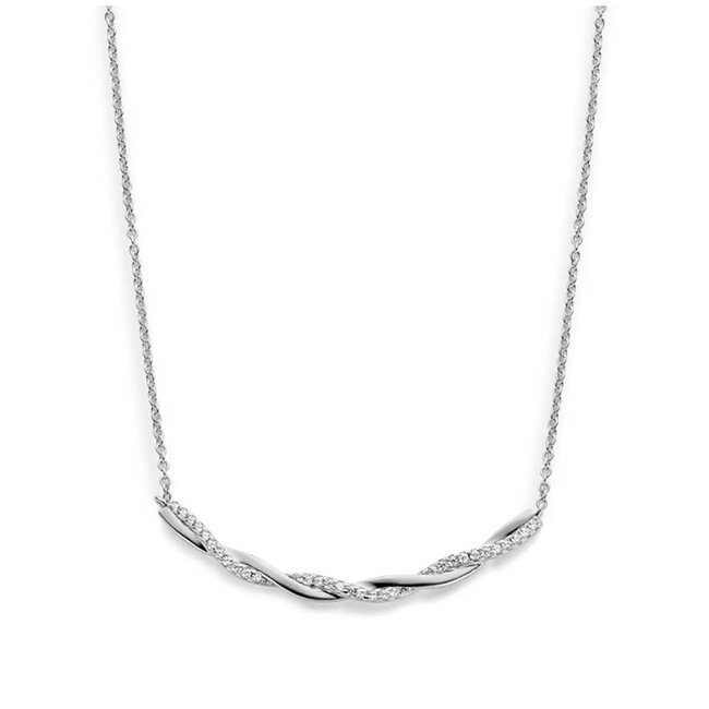 Silver Rose Halsketting Lauren