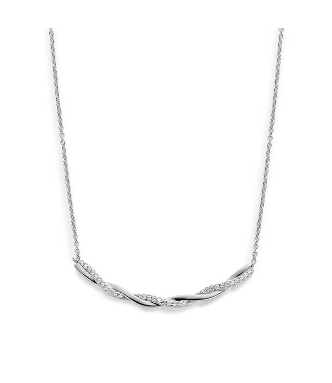 Silver Rose Halsketting Lauren