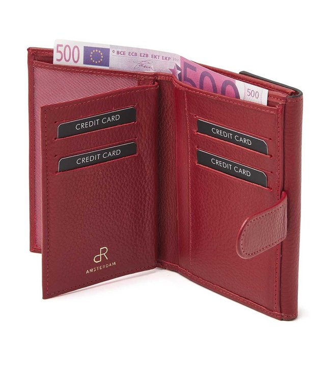 DR Amsterdam Portemonnee Elise Tango Red