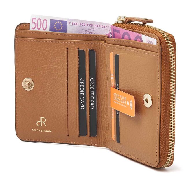 DR Amsterdam Portemonnee Nina Camel