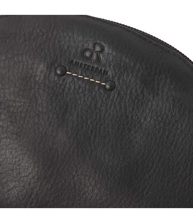 DR Amsterdam Make-up tasje Fleur zwart