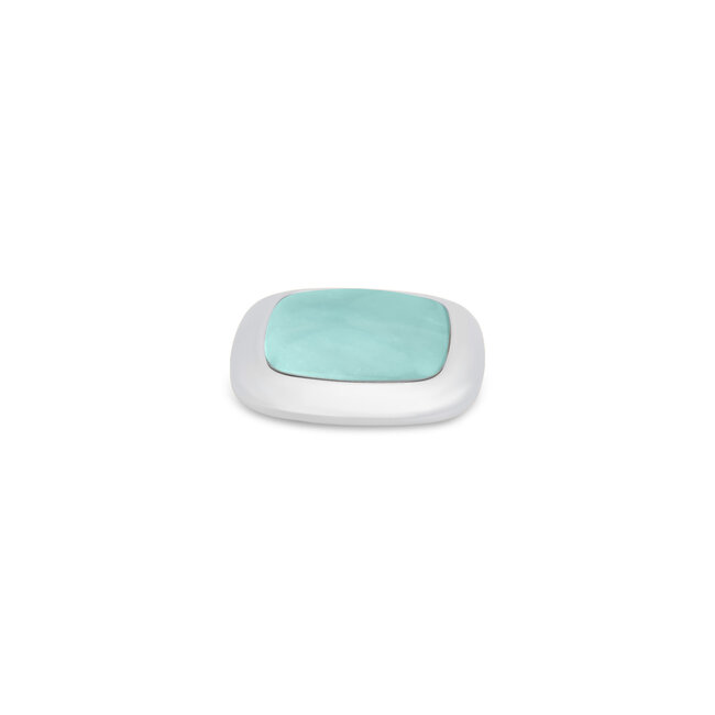 MelanO KO Gem square S Amazonite